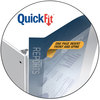 A Picture of product STW-88050 Stride QuickFit® Round-Ring View Binder 3 Rings, 3" Capacity, 11 x 8.5, White