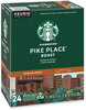 A Picture of product SBK-011111156 Starbucks® Pike Place Coffee K-Cups®. 24/box, 4 boxes/carton.