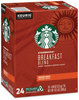 A Picture of product SBK-011111157 Starbucks® Breakfast Blend Coffee K-Cups®. 96/carton.