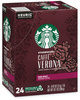 A Picture of product SBK-011111160 Starbucks® Caffe Verona® Coffee K-Cups® Pack, 24/Box