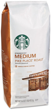Starbucks® Whole Bean Coffee Pike Place Roast, 1 lb Bag