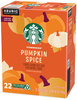 A Picture of product SBK-12412028 Starbucks® Pumpkin Spice Coffee K-Cups® 22/Box, 4 Boxes/Carton