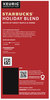 A Picture of product SBK-12412029 Starbucks® Holiday Blend Coffee K-Cups, 22/Box, 4 Boxes/Carton