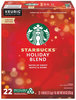A Picture of product SBK-12412029 Starbucks® Holiday Blend Coffee K-Cups, 22/Box, 4 Boxes/Carton