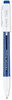 A Picture of product PIL-11467 Pilot® FriXion Fineliner Erasable Marker Pen Porous Point Stick, Fine 0.6 mm, Blue Ink, Blue/White Barrel, Dozen