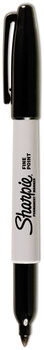 Sharpie® Fine Tip Permanent Marker Bullet Black, Dozen
