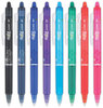 A Picture of product PIL-13285 Pilot® FriXion® Clicker Erasable Gel Ink Retractable Pen Fine 0.7 mm, Assorted and Barrel Colors, 8/Pack