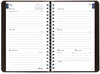 A Picture of product RED-CA101BLK Blueline Academic Weekly/Monthly Planner 8 x 5, Black Cover, 13-Month (Jul to Aug): 2023 2024