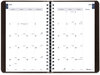 A Picture of product RED-CA101BLK Blueline Academic Weekly/Monthly Planner 8 x 5, Black Cover, 13-Month (Jul to Aug): 2023 2024