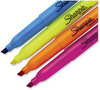 A Picture of product SAN-1908101 Sharpie® Pocket Style Highlighters Assorted Ink Colors, Chisel Tip, Barrel 5/Set