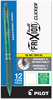 A Picture of product PIL-31476 Pilot® FriXion® Clicker Erasable Gel Ink Retractable Pen Fine 0.7 mm, Green Barrel, Dozen