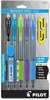 A Picture of product PIL-31776 Pilot® G2 Mechanical Pencil 0.7 mm, HB (#2), Black Lead, Assorted Barrel Colors, 5/Pack