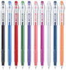 A Picture of product PIL-32454 Pilot® FriXion ColorSticks Erasable Gel Ink Pen Stick, Fine 0.7 mm, Ten Assorted and Barrel Colors, 10/Pack