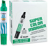 A Picture of product PIL-45400 Pilot® Jumbo Refillable Permanent Marker Broad Chisel Tip, Green