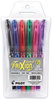 A Picture of product PIL-46524 Pilot® FriXion® Erasable Gel Ink Stick Pen Ball Extra-Fine 0.5 mm, Assorted and Barrel Colors, 6/Pack