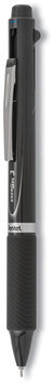 Pentel® EnerGel® 3 Retractable Multi-Color Gel Pen Fine 0.5 mm, Black/Blue/Red Ink, Gray Barrel