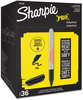A Picture of product SAN-2003898 Sharpie® Industrial Permanent Marker Value Pack, Fine Bullet Tip, Black