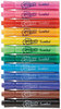 A Picture of product SAN-2003992 Mr. Sketch® Scented Watercolor Marker Classroom Pack, Broad Chisel Tip, Assorted Colors, 36/Pack