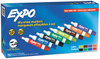 A Picture of product SAN-2003995 EXPO® Low-Odor Dry Erase Marker Office Pack Value Broad Chisel Tip, Assorted Colors, 192/Pack