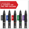 A Picture of product SAN-2096159 Sharpie® S-Gel™ High-Performance Pen Gel Retractable, Medium 0.7 mm, Black Ink, Barrel, Dozen