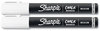 A Picture of product SAN-2103010 Sharpie® Wet-Erase Chalk Marker Medium Bullet Tip, White, 2/Pack