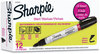 A Picture of product SAN-2107615 Sharpie® Permanent Paint Marker Medium Bullet Tip, Black, Dozen