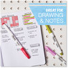 A Picture of product SAN-2117329 Sharpie® S-Note Creative Markers Assorted Ink Colors, Chisel Tip, Barrel 12/Pack