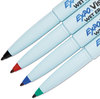 A Picture of product SAN-2134341 EXPO® Vis-ŕ-Vis® Wet Erase Marker Vis-a-Vis Fine Bullet Tip, Assorted Colors, 4/Set