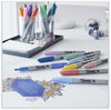 A Picture of product SAN-2136727 Sharpie Mystic Gems Markers Fine Bullet Tip, Assorted, 24/Pack