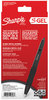 A Picture of product SAN-2153578 Sharpie® S-Gel™ Premium Metal Barrel Pen Gel Retractable, Medium 0.7 mm, Black Ink, 4/Pack