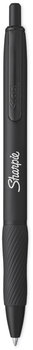 Sharpie® S-Gel™ Premium Metal Barrel Pen Gel Retractable, Medium 0.7 mm, Black Ink, 4/Pack