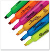 A Picture of product SAN-2157492 Sharpie® Tank Style Highlighters Assorted Ink Colors, Chisel Tip, Barrel 12/Pack