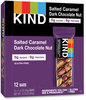 A Picture of product KND-26961 KIND Nuts and Spices Bar Salted Caramel Dark Chocolate Nut, 1.4 oz, 12/Pack