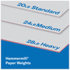 A Picture of product HAM-102889 Hammermill® Colors Print Paper 20 lb Bond Weight, 8.5 x 11, Gray, 500/Ream