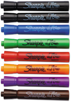 Sharpie® Flip Chart® Marker Broad Bullet Tip, Assorted Colors, 8/Set