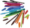 A Picture of product PAP-1945932 Paper Mate® InkJoy™ 100 Ballpoint Stick Pen Medium 1 mm, Eight Assorted Ink and Barrel Colors, 8/Pack
