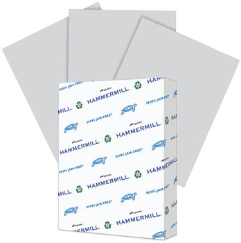 Hammermill® Colors Print Paper 20 lb Bond Weight, 8.5 x 11, Gray, 500/Ream