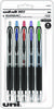 A Picture of product SAN-261221 uniball® Signo 207™ Retractable Gel Pen Medium 0.7 mm, Assorted Ink and Barrel Colors, 5/Pack