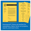 A Picture of product HAM-103168 Hammermill® Colors Print Paper 20 lb Bond Weight, 8.5 x 11, Goldenrod, 500/Ream