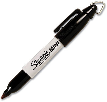 Sharpie® Mini Permanent Marker Fine Bullet Tip, Black, 72/Pack