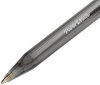 A Picture of product PAP-1951254 Paper Mate® InkJoy™ 100 RT Retractable Ballpoint Pen Medium 1 mm, Black Ink, Smoke/Black Barrel, Dozen