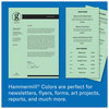 A Picture of product HAM-103366 Hammermill® Colors Print Paper 20 lb Bond Weight, 8.5 x 11, Green, 500/Ream