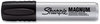 A Picture of product SAN-44001A Sharpie® Magnum Permanent Marker 44001 Broad Chisel Tip, Black, Dozen