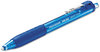 A Picture of product PAP-1951259 Paper Mate® InkJoy™ 300 RT Retractable Ballpoint Pen Medium 1 mm, Blue Ink, Barrel, Dozen