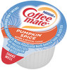 A Picture of product NES-75520 Coffee mate® Liquid Creamer Pumpkin Spice, 0.38 oz Mini Cups, 50/Box, 4 Boxes/Carton, 200 Total/Carton