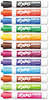 A Picture of product SAN-80699 EXPO® Low-Odor Dry-Erase Marker Broad Chisel Tip, Assorted Colors, 12/Set
