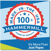 A Picture of product HAM-105015 Hammermill® Copy Plus Print Paper 92 Bright, 20 lb Bond Weight, 8.5 x 14, White, 500/Ream