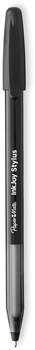 Paper Mate® InkJoy™ 100 Stick Stylus Ballpoint Pen Pen/Stylus, Medium 1 mm, Black Ink, Barrel, Dozen