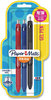 A Picture of product PAP-1951639 Paper Mate® InkJoy™ Gel Retractable Pen Medium 0.7 mm, Assorted Ink and Barrel Colors, 3/Pack
