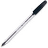 A Picture of product PAP-2013154 Paper Mate® InkJoy™ 50ST Ballpoint Pens Pen, Stick, Medium 1 mm, Black Ink, Clear Barrel, Dozen